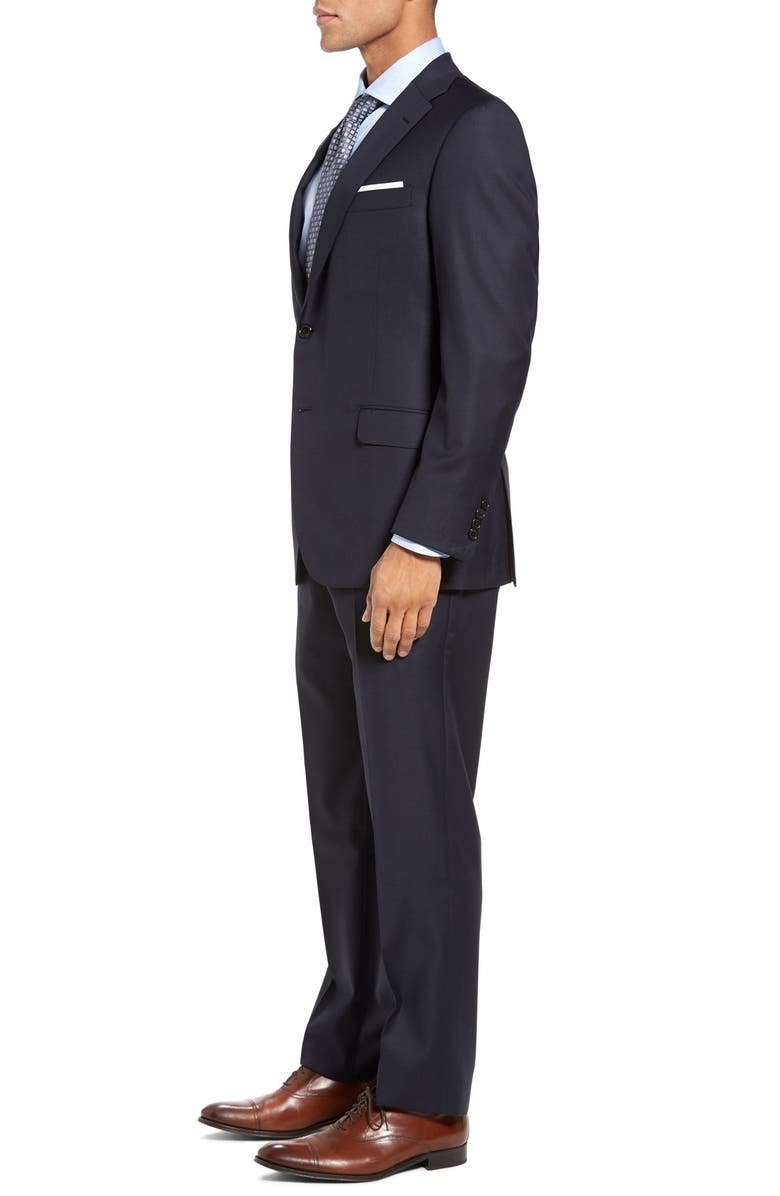Hickey Freeman 'Beacon - B Series' Classic Fit Wool Suit, Alternate, color, 