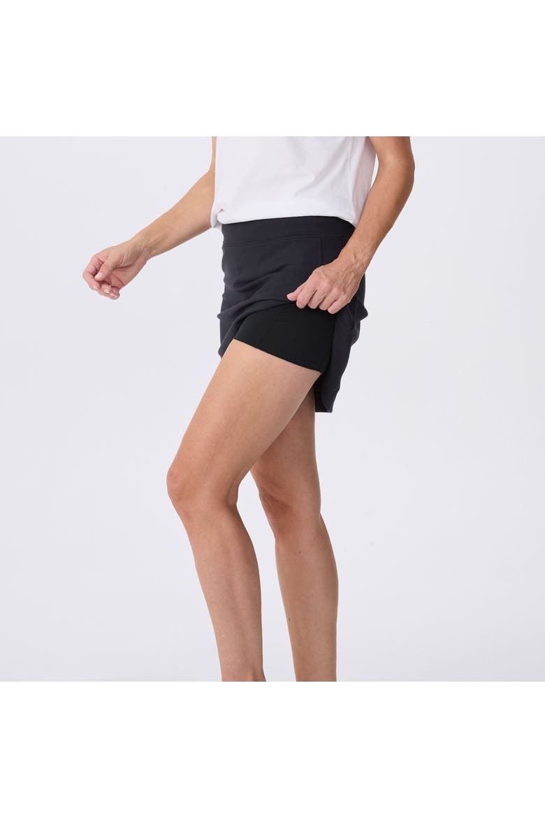 Bellaire Skort, Alternate, color, Black