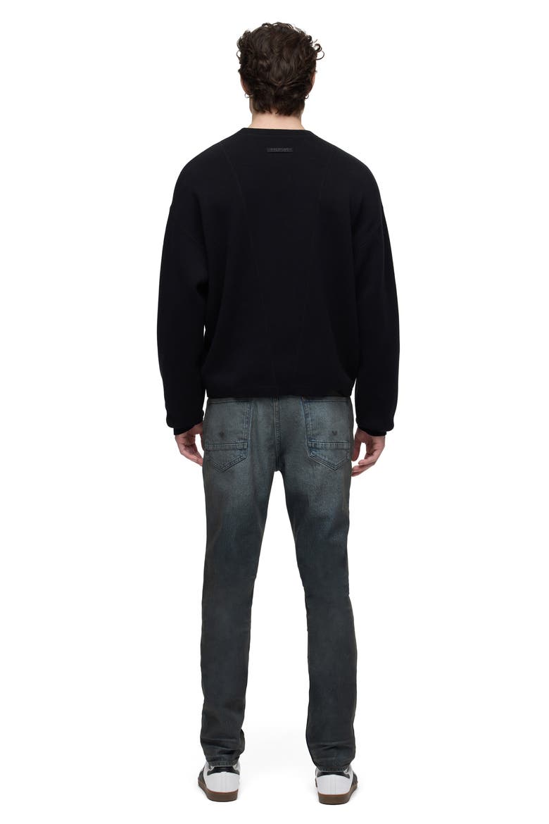 Zack Skinny Fit Jeans, Alternate, color, COATED CHARCOAL