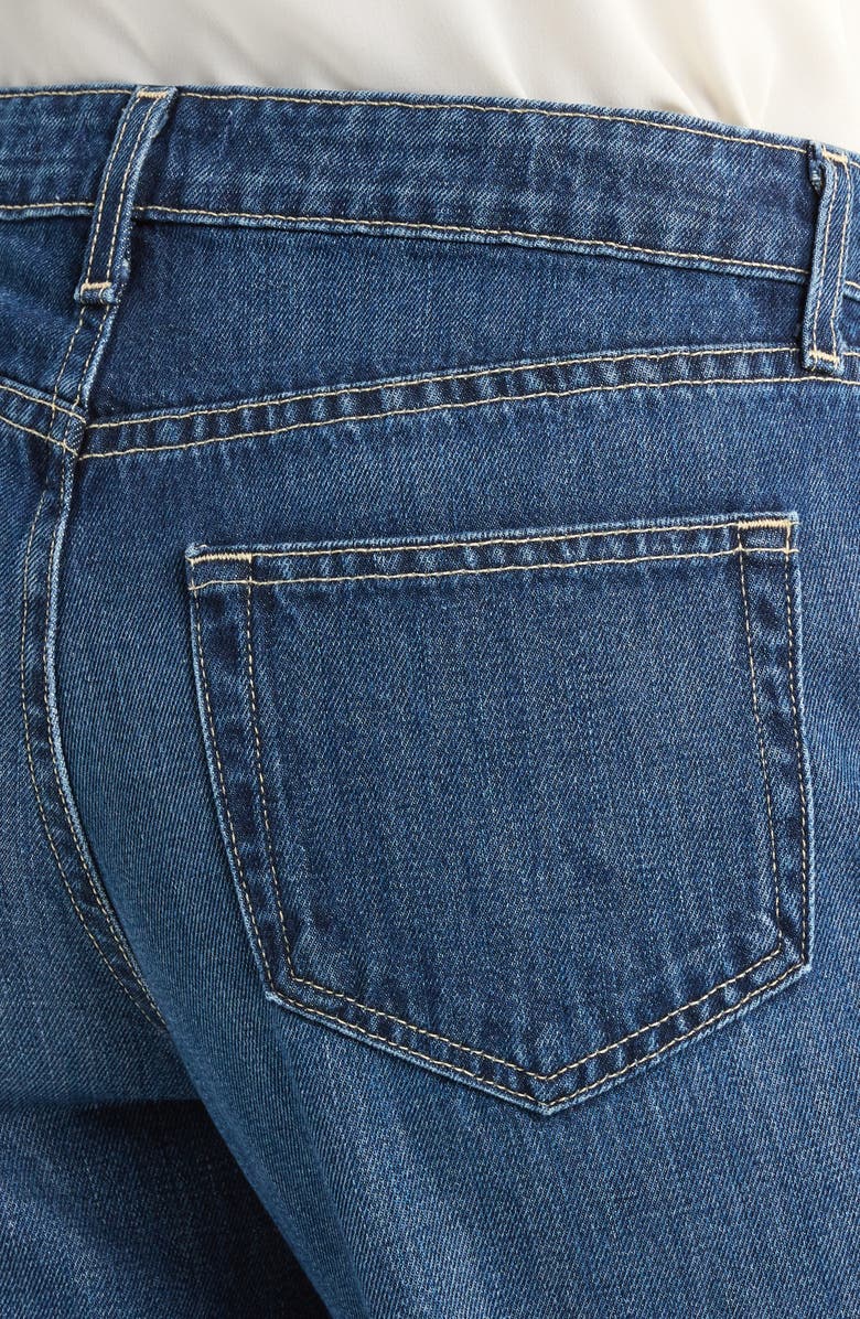 L'AGENCE Leighton Cuff Stovepipe Jeans, Alternate, color, Rampart