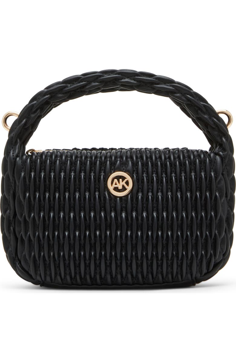 Anne Klein Smock Textured Top Handle Bag, Main, color,