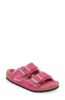 Kids' Arizona Genuine Shearling Slide Sandal
