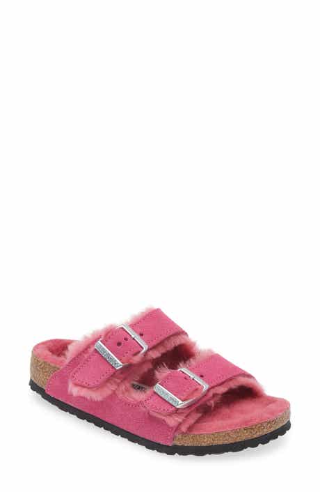 Kids' Arizona Genuine Shearling Slide Sandal
