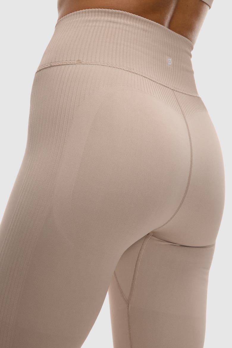 Seamless High Rise Legging, Alternate, color, Sand