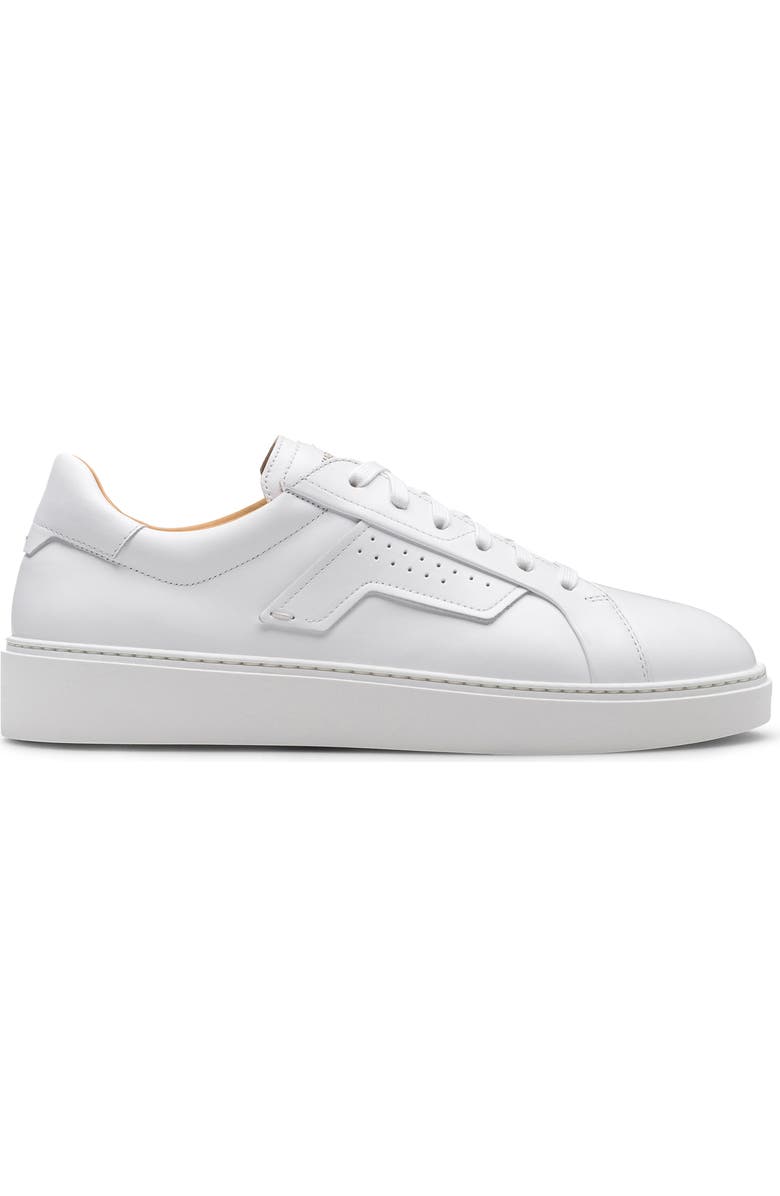 Magnanni Phoenix Water Resistant Sneaker, Alternate, color, White