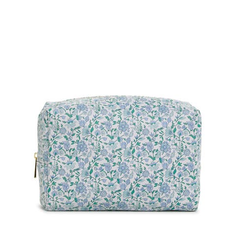 Hamptons Floral Cosmetic Bag