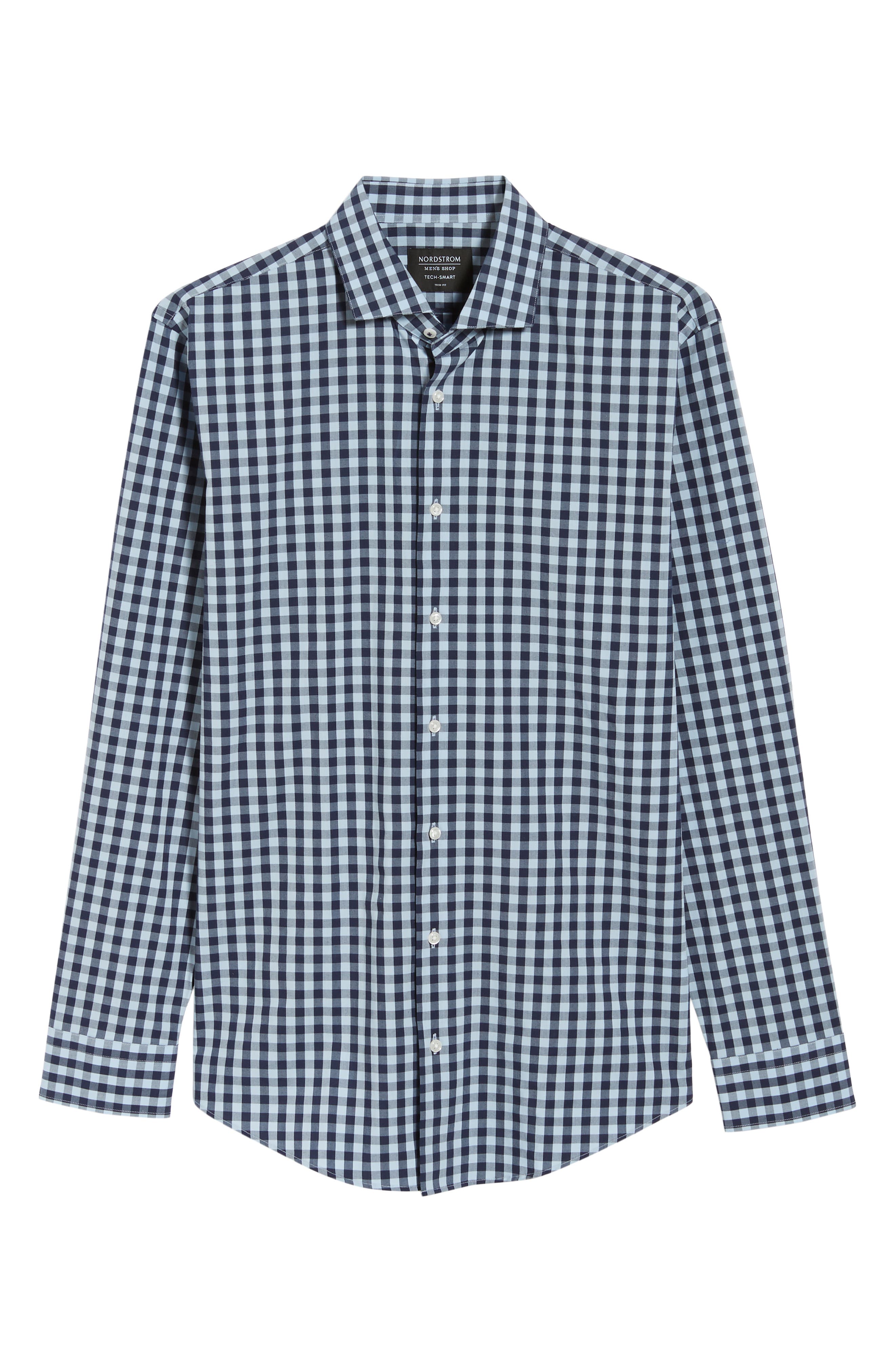 nordstrom tech smart dress shirt Tech Smart Trim Fit Button-Down Shirt (Men)