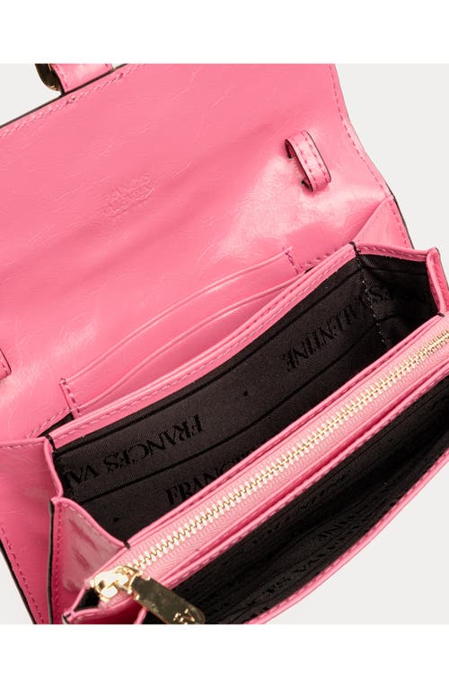 Frances Valentine Leather Accordion Crossbody Bag