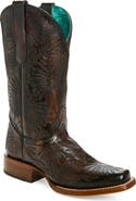 CORRAL Floral Petal Embroidered Cowboy Boot
