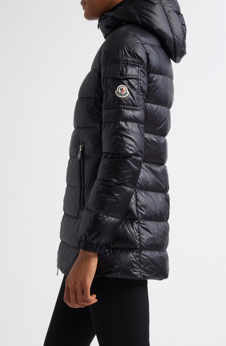 Moncler Glements Down Parka, Alternate, color, Black