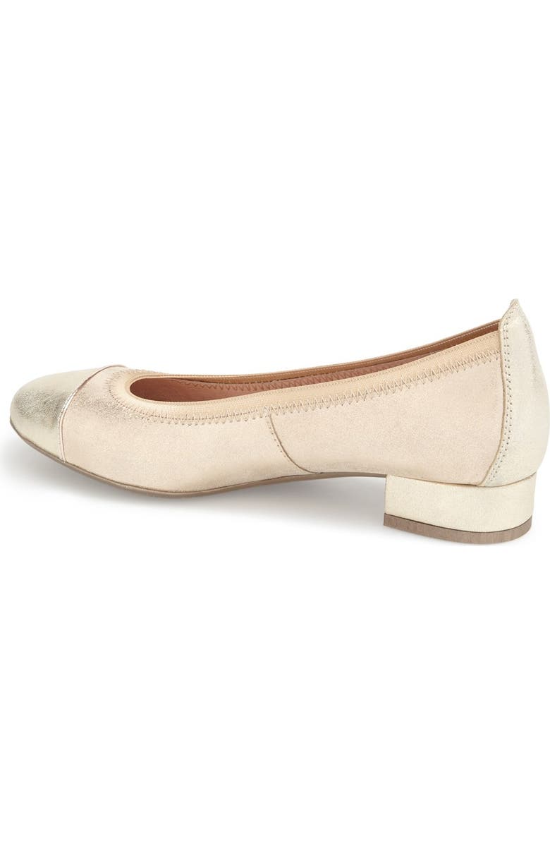 Hispanitas 'Cali' Metallic Cap Toe Pump, Alternate, color,