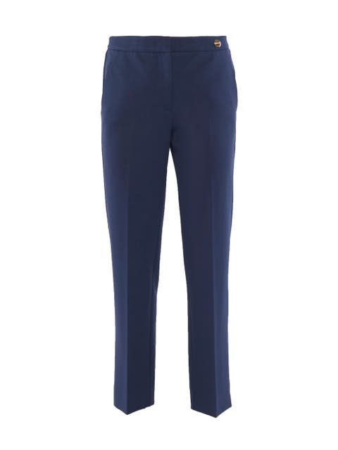 CHARLOTTE Stretch Jersey Cropped Boy Pants