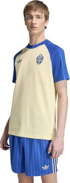adidas Men's adidas Yellow Sweden National Team Originals T-Shirt