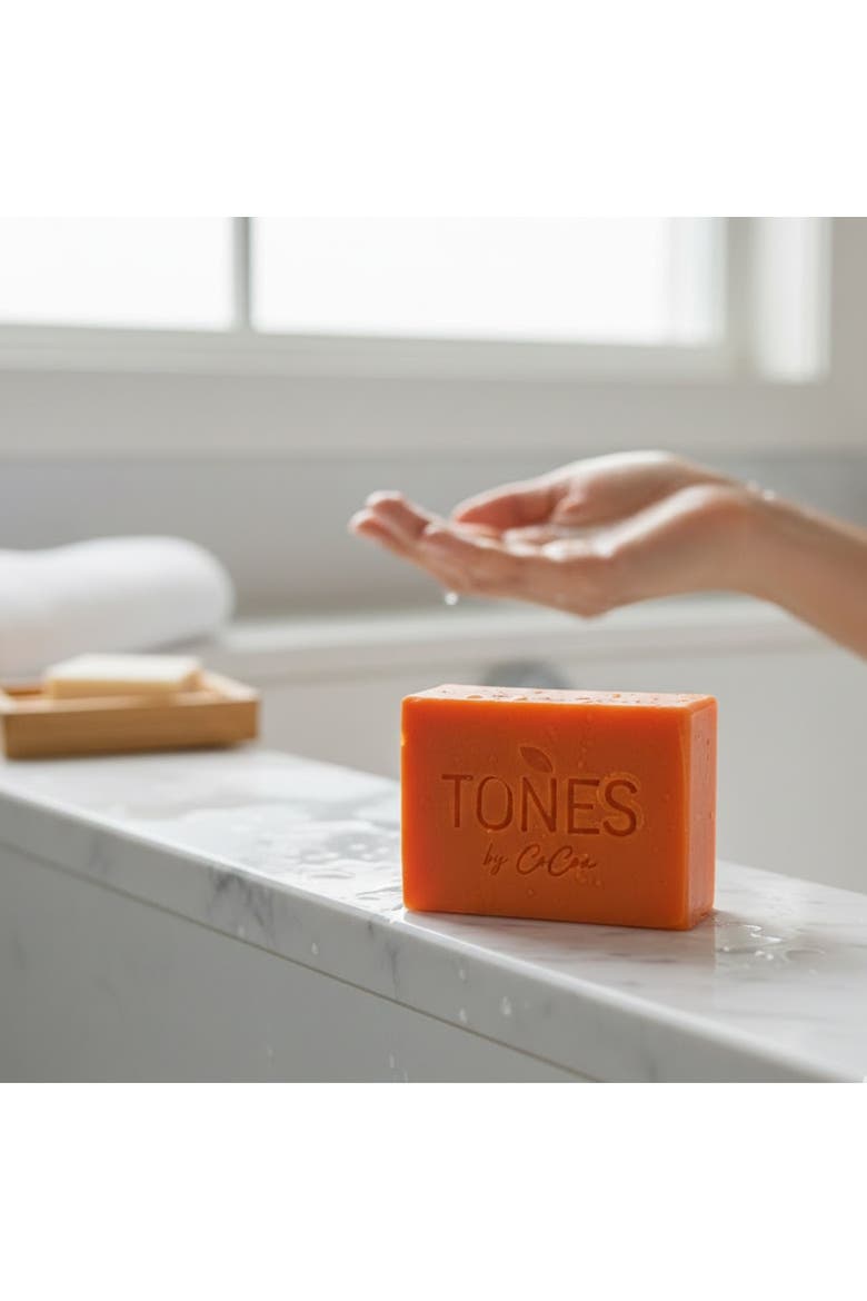 Skin Lightening Kojic Soap + Irish Sea Moss Cleansing Bar, Alternate, color, Orange