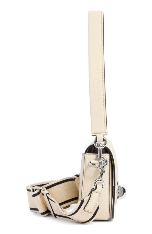Marc Jacobs Signet Turnlock Small Shoulder Bag In Marshmallow