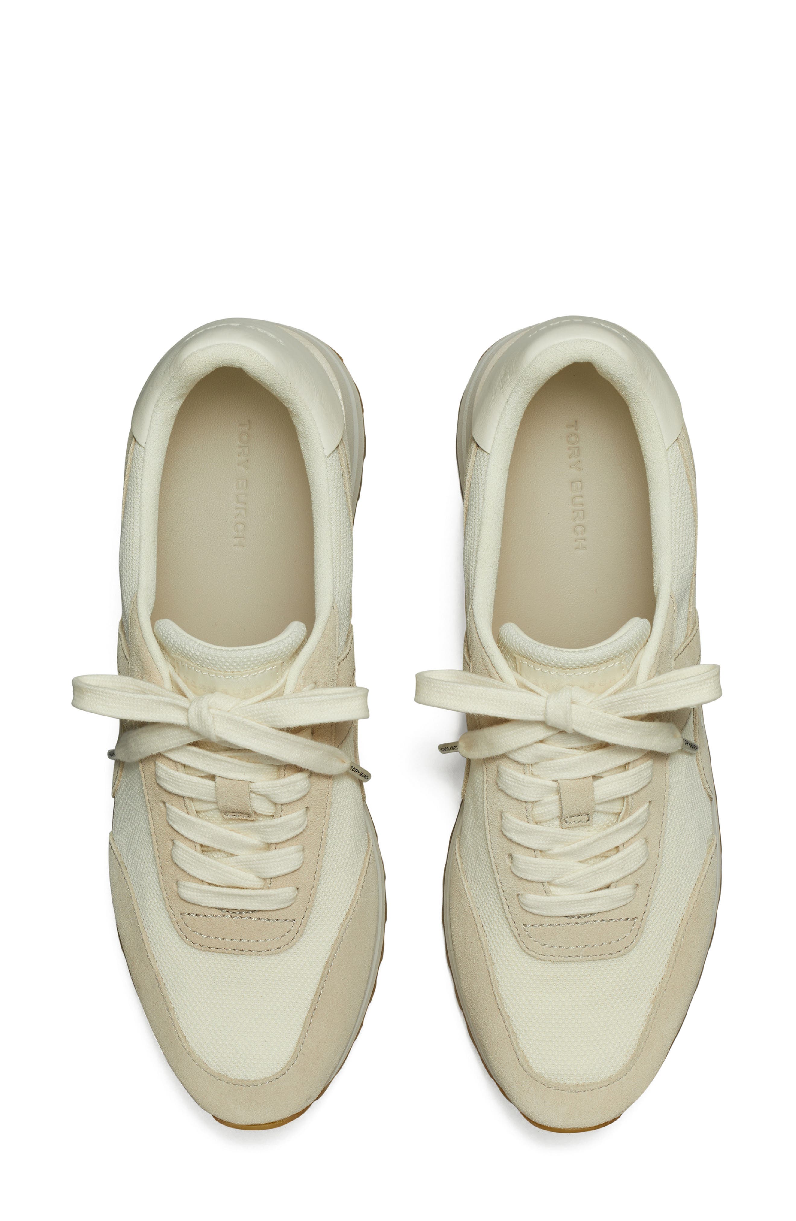 Hank Wedge Runner Sneaker, Alternate, color, NEW IVORY/CALCARE/WHITE