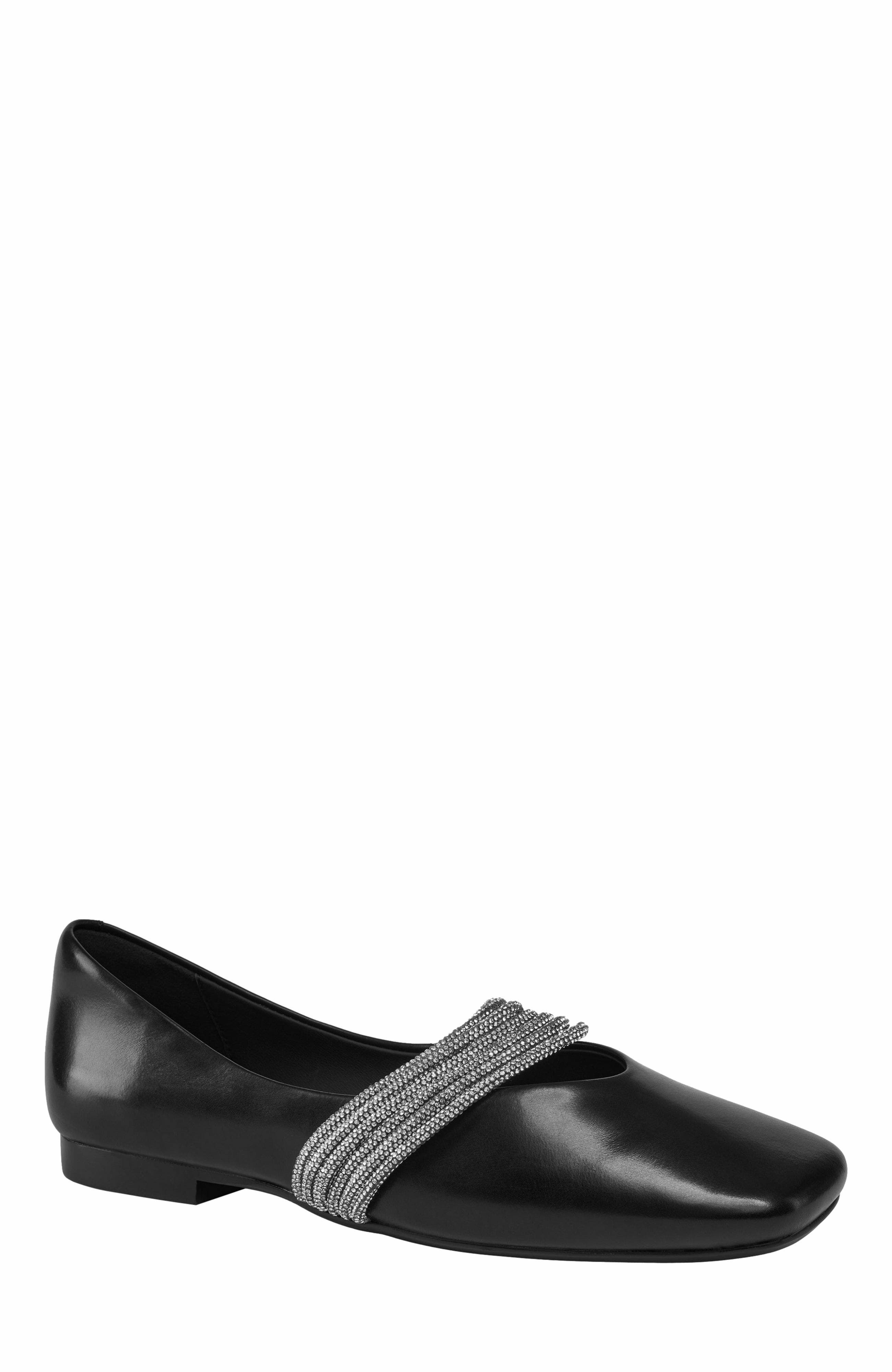Grace Footwear Kohsumai Ballerina, Main, color, Black