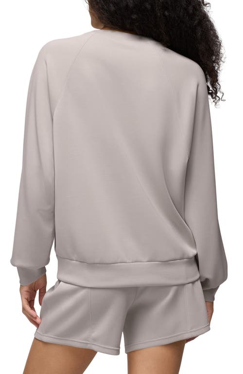Prana Shea Crewneck Sweatshirt In Almond