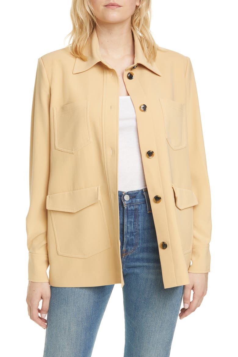 Luella Jacket, Main, color, CROISSANT