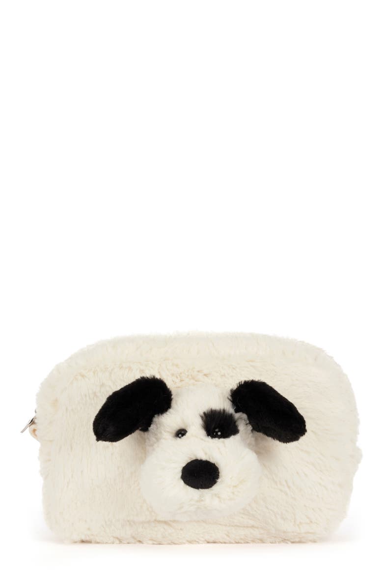 Rufferty Puppy Pouch, Main, color, OFF WHITE