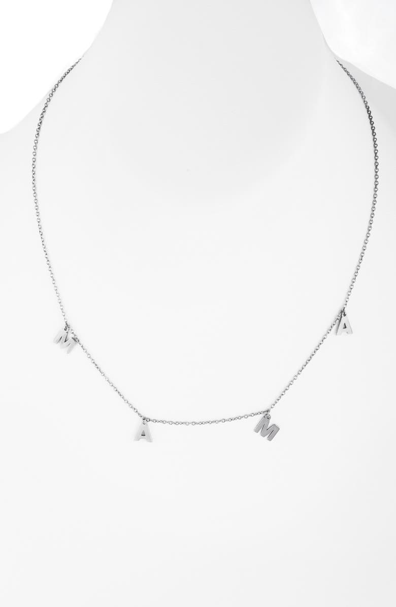 Adornia Mama Shaker Necklace, Alternate, color,