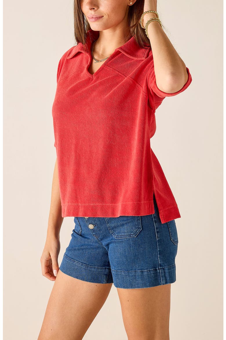 Beach Club Terry Top, Alternate, color, Sunkissed