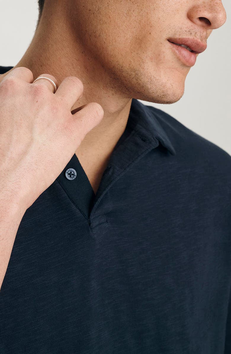 Mavi Jeans Slub Cotton Polo, Alternate, color, 