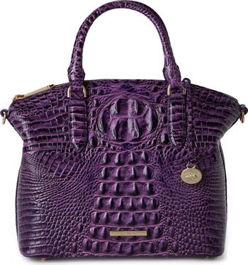 Brahmin Duxbury Croc Embossed Leather Satchel Nordstrom