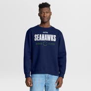 FANATICS Men's Fanatics College Navy Seattle Seahawks Direct Handoff Legacy Pullover Sweatshirt