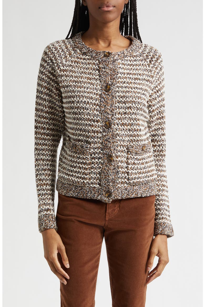 Christina Cotton Cardigan, Main, color, ACORN MULTI