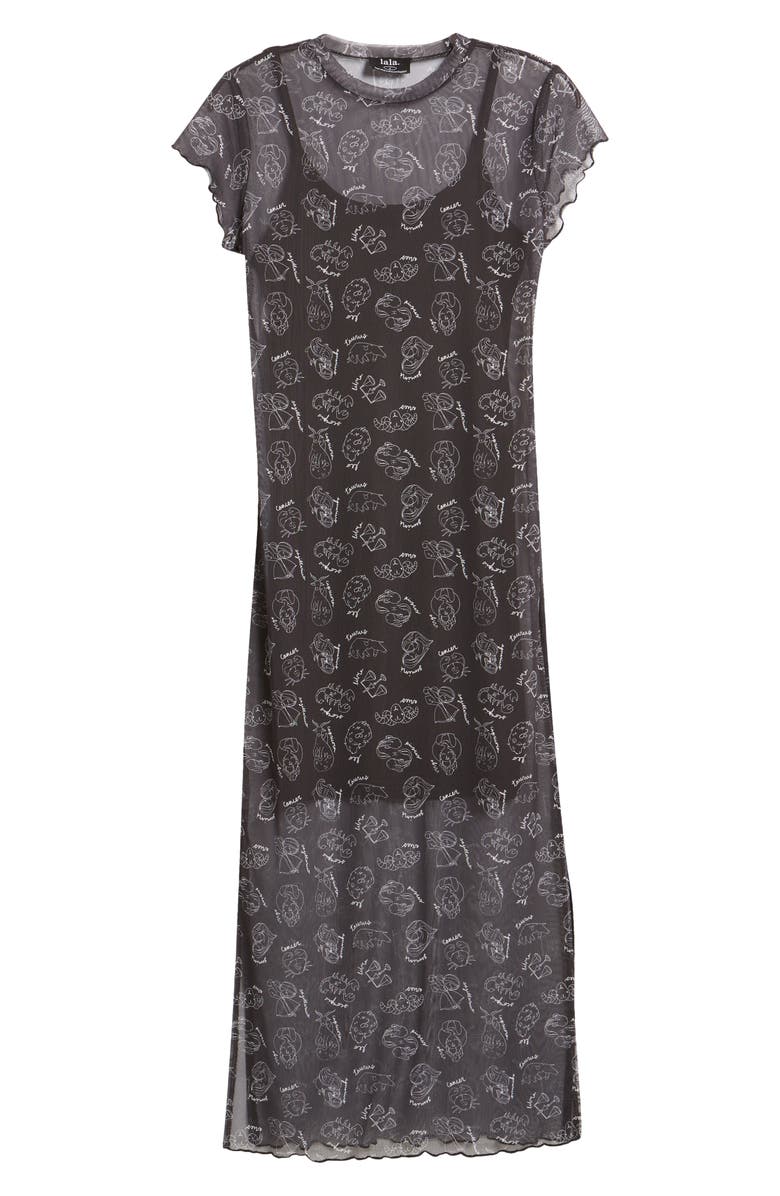 Dressed in Lala Mesh Maxi Dress, Alternate, color,