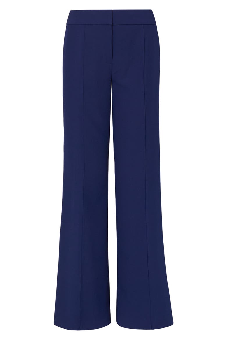 Nash Wide Leg Cady Pants, Alternate, color, NAVY