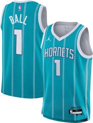 Nike Youth Nike LaMelo Ball Teal Charlotte Hornets Swingman Jersey - Icon Edition