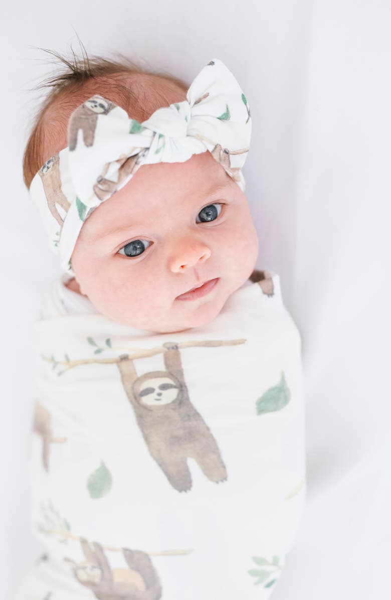 Copper Pearl Swaddle Blanket, Alternate, color, Noah