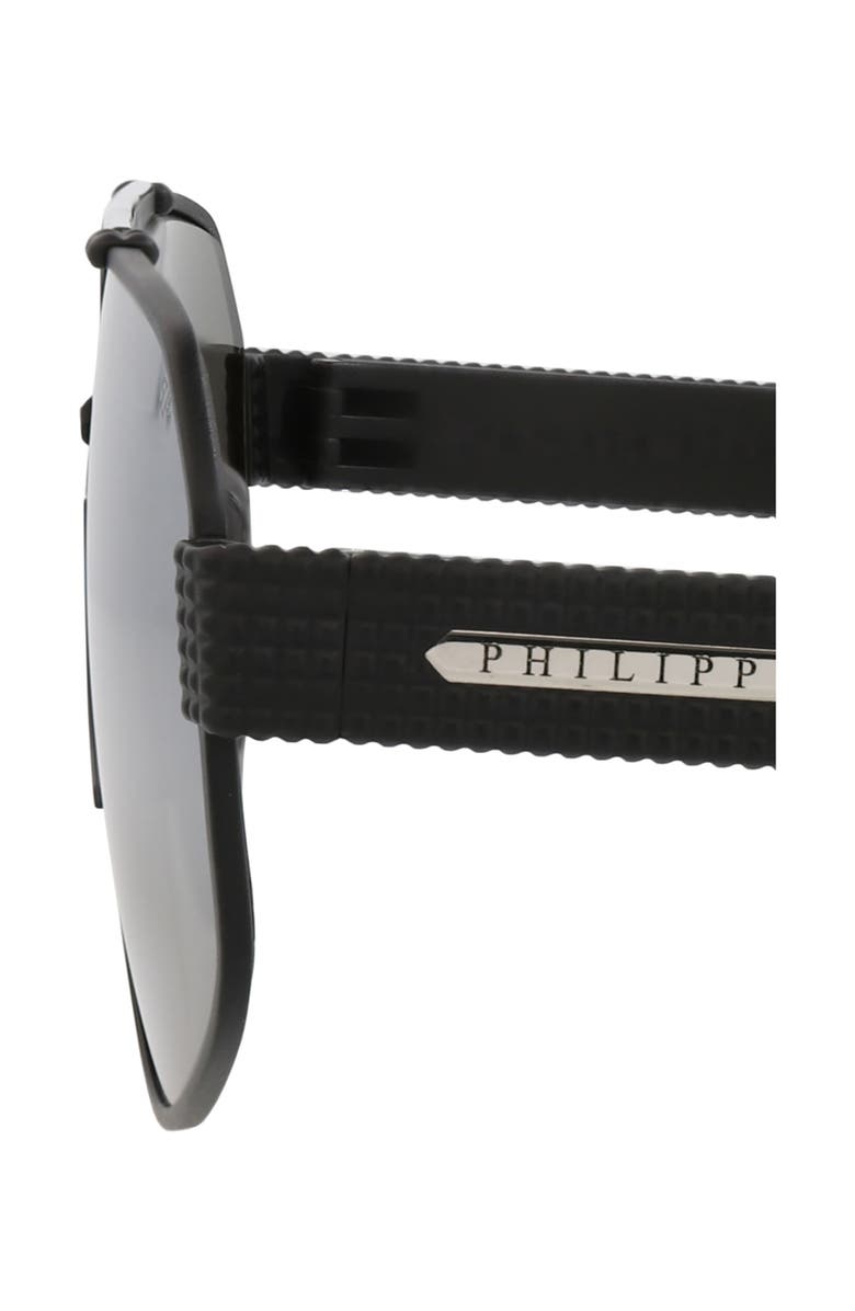 PHILIPP PLEIN 63mm Aviator Sunglasses, Alternate, color, 