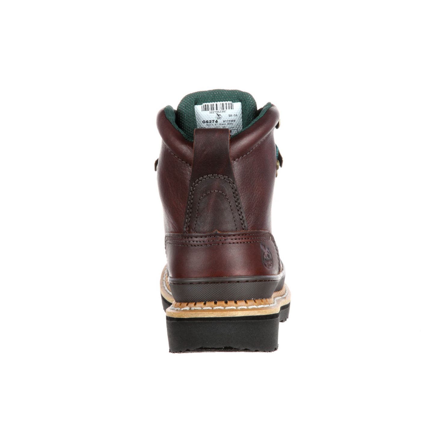 6" Steel Toe Work Boot, Alternate, color, SOGGY BROWN