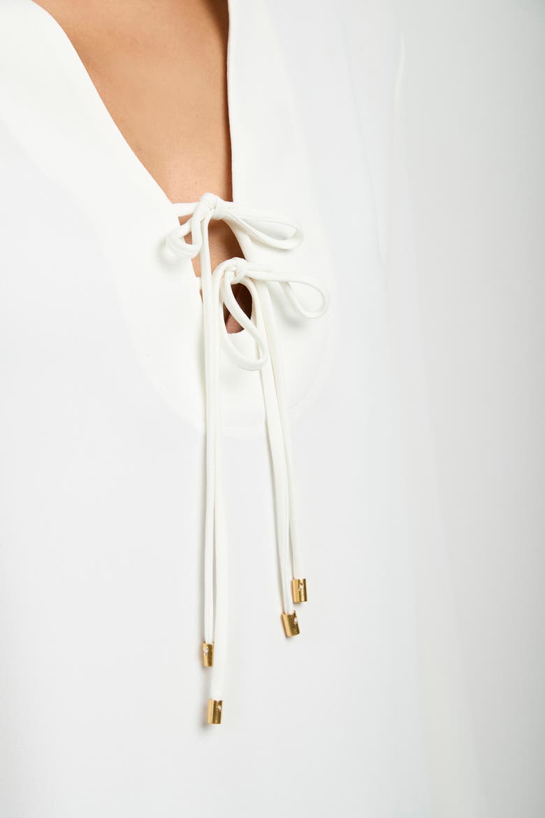 Lambro Peasant Top, Alternate, color, Whitewash