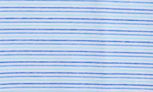 Vineyard Vines Kids' Stripe Sankaty Performance Polo In Blue