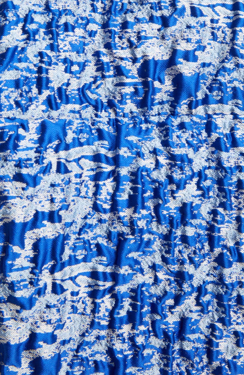 Dries Van Noten Voltaire Oversize Quilted Satin Jacquard Jacket, Alternate, color, 