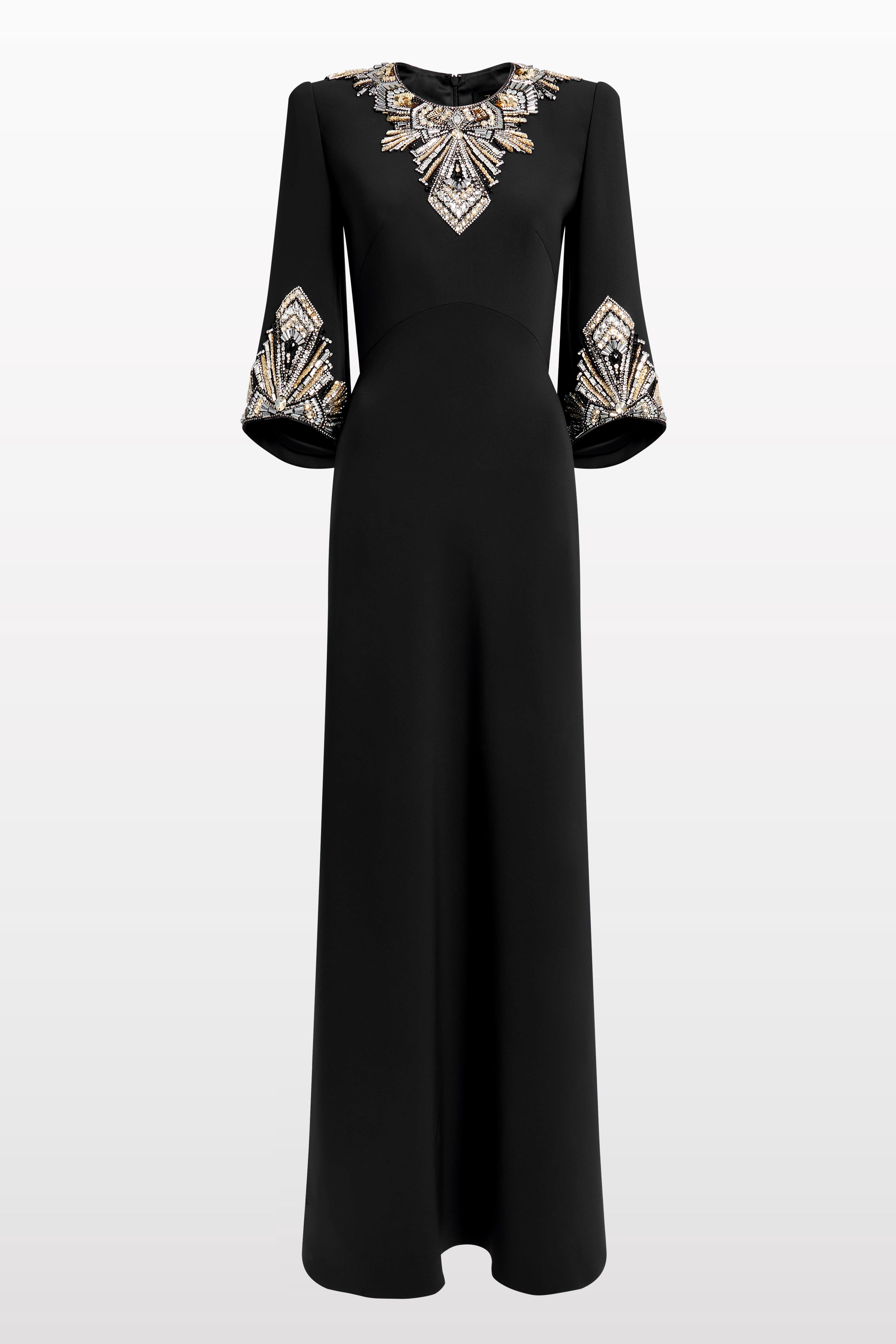 Ice Cascade Embellished Dress - image 2