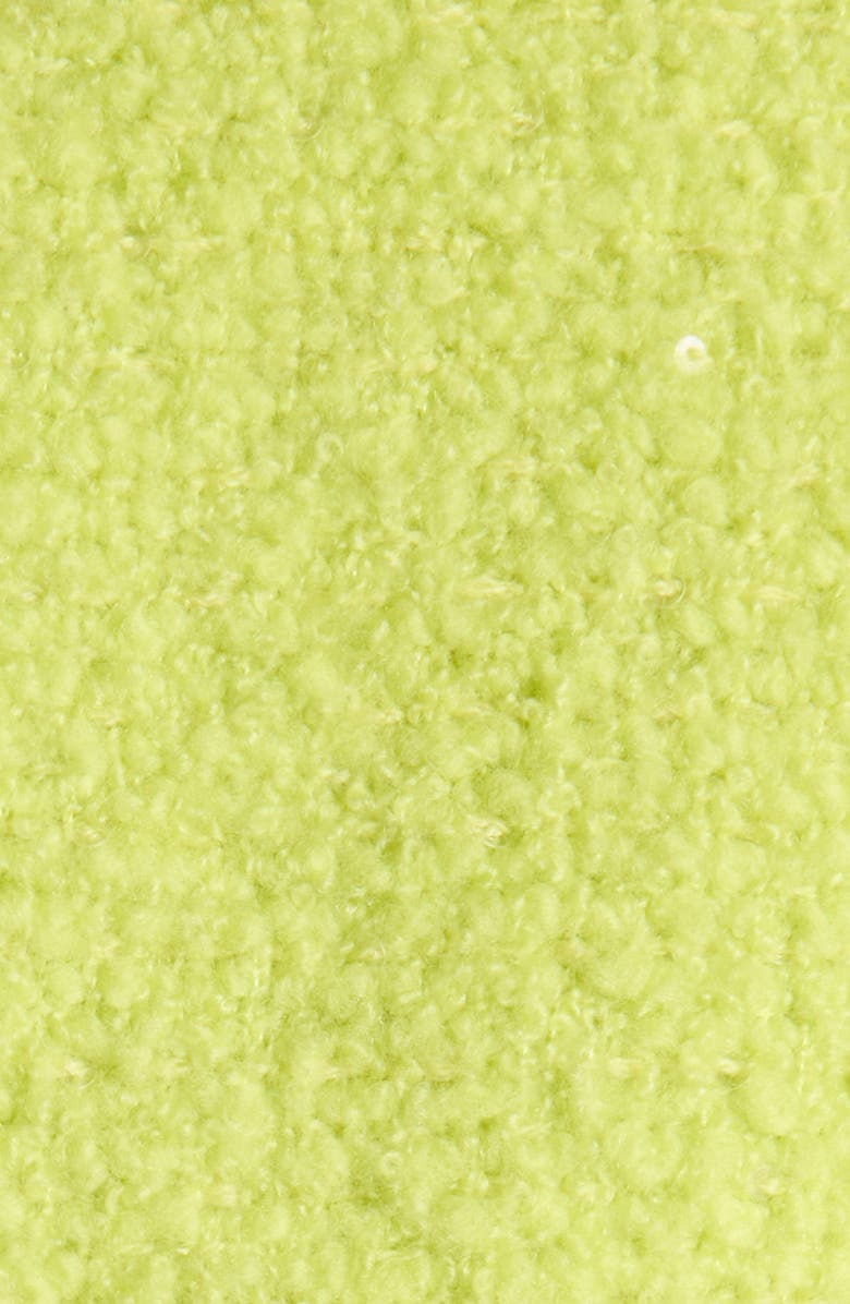 TOM FORD Sequin Tweed Double Breasted Jacket, Alternate, color, Wild Lime