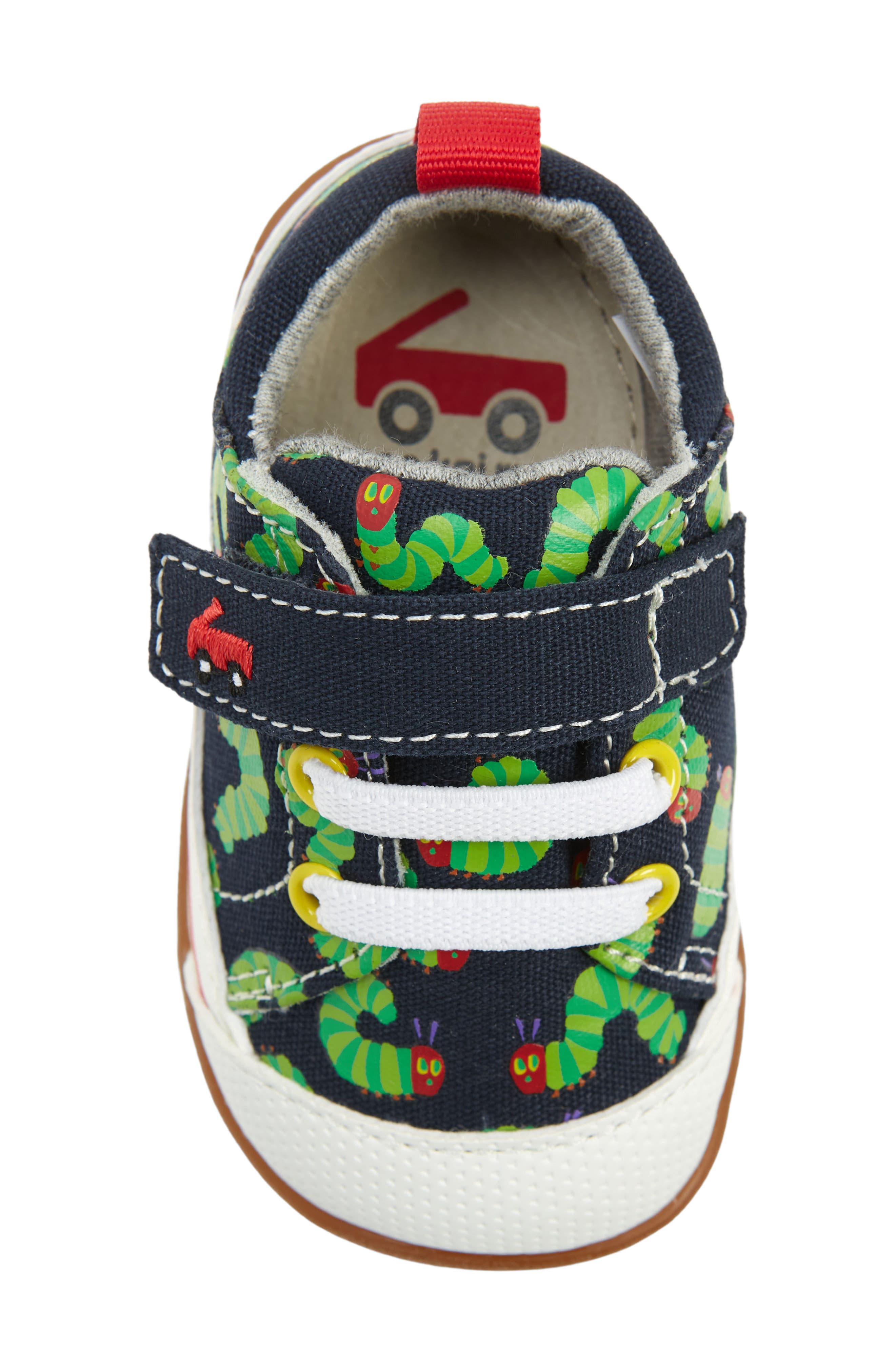 See Kai Run x World of Eric Carle Stevie II The Very Hungry Caterpillar<sup>™</sup> Sneaker, Alternate, color, 