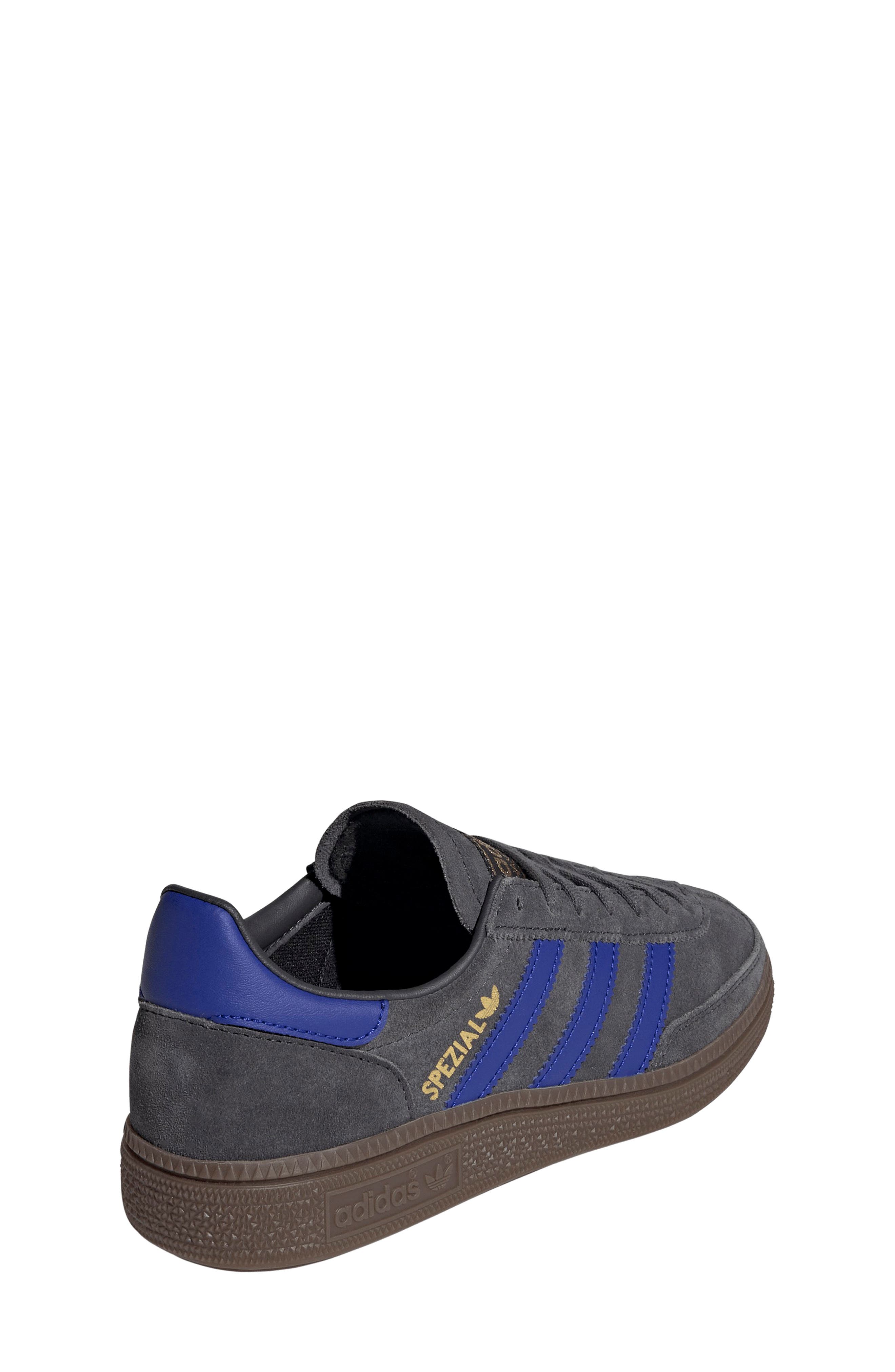 Handball Spezial Sneaker, Alternate, color, CARBON/ LUCID BLUE/ GUM5