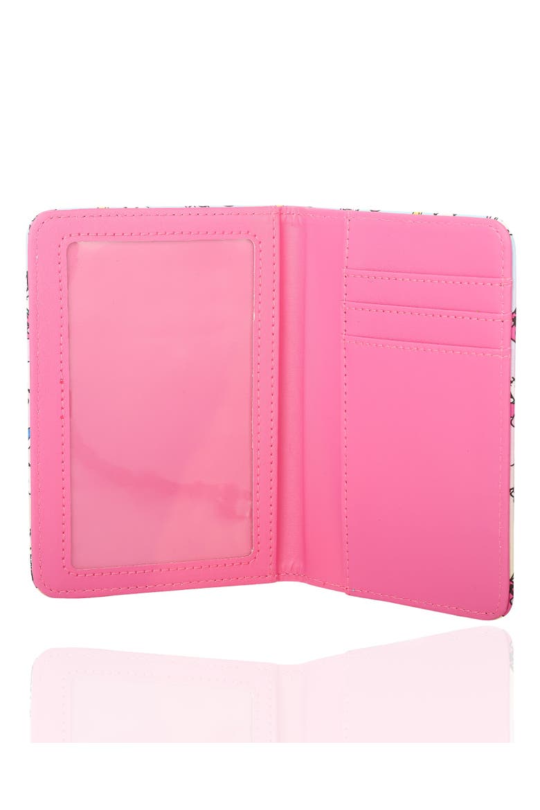 Passport Holder, Luggage Tag, Luggage Strap Gift Travel Set, Alternate, color, Pink