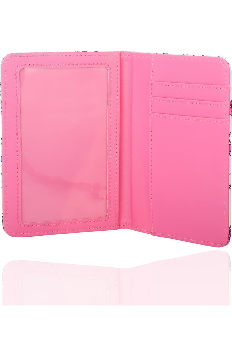Hello Kitty Passport Holder, Luggage Tag, Luggage Strap Gift Travel Set, Alternate, color, Pink