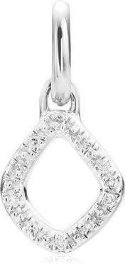Monica Vinader Riva Mini Kite Diamond Pendant Charm