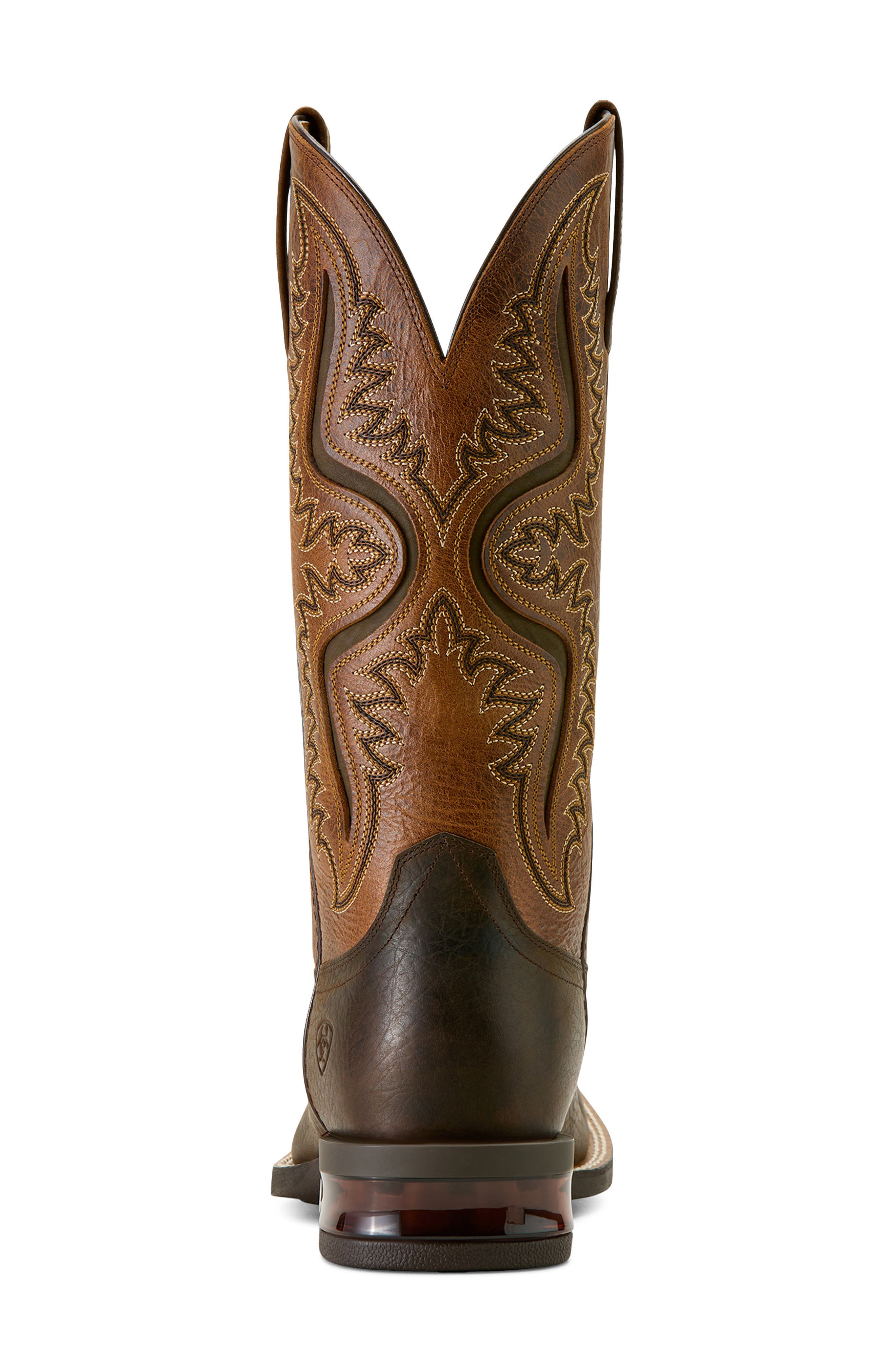 Captivate Wide Square Toe Cowboy Boot, Alternate, color, BROWN