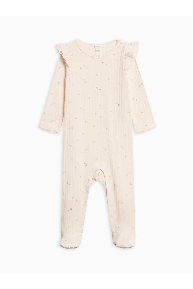 Addy Pointelle Romper, Alternate, color, Loren Floral