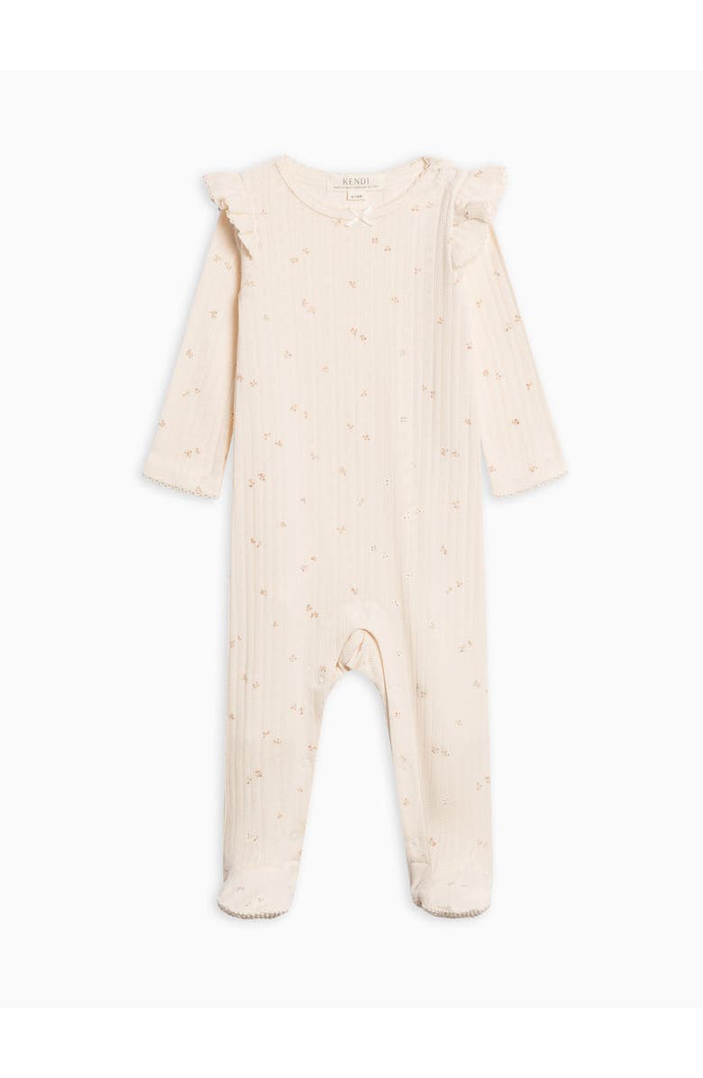 Kendi Addy Pointelle Romper, Main, color, Loren Floral