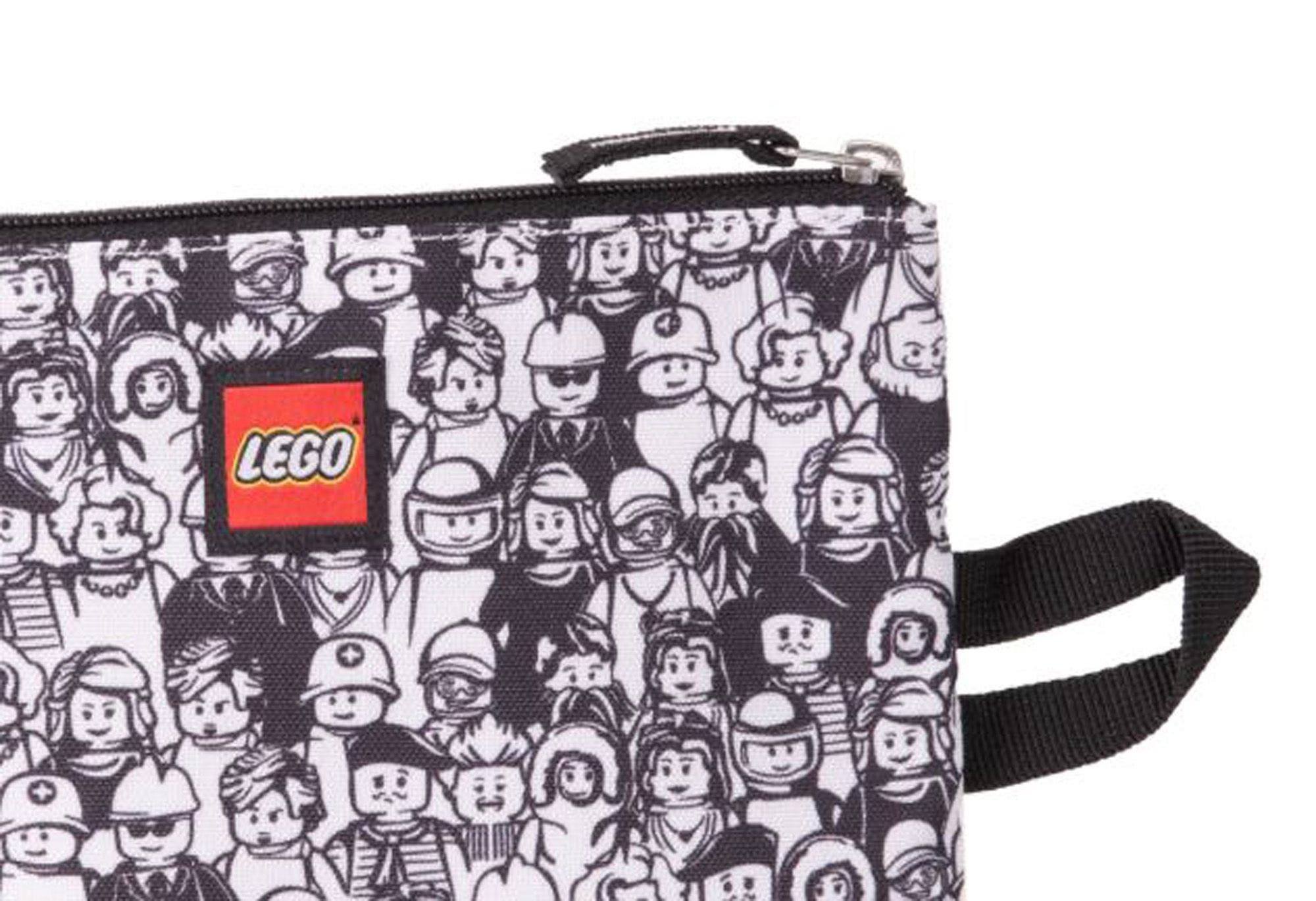HAIKU LEGO Minifigure Pencil Pouch, Alternate, color, Color Me - White